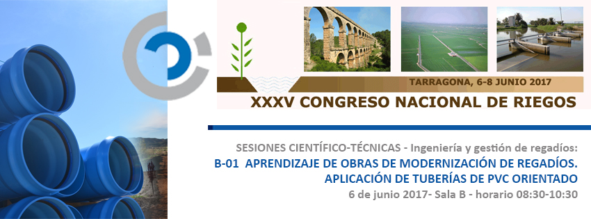 Molecor colabora en el XXXV Congreso Nacional de Riegos AERyD