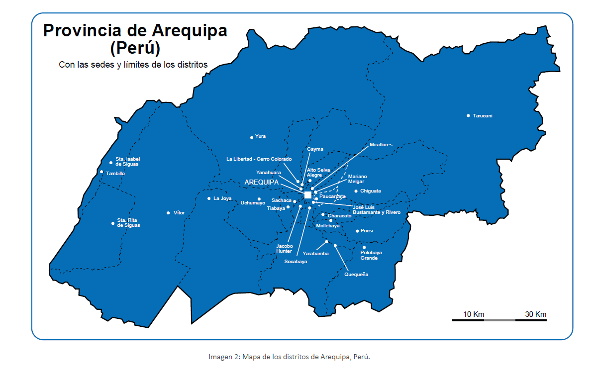 Distritos de Arequipa