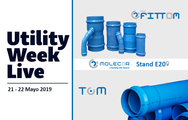 TOM® y ecoFITTOM® presentes en la Utility Week Live 2019