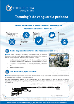 Ficha puesta en marcha Molecor