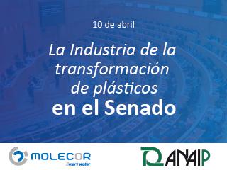 Molecor acompaña a ANAIP en el Senado para debatir sobre la regulación y competitividad en la industria de la transformación de plásticos Molecor acompaña a ANAIP en el Senado para debatir sobre la regulación y competitividad en la industria de la transformación de plásticos