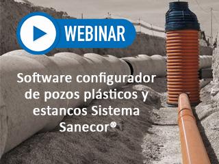 Soluciones e innovaciones en redes enterradas de Saneamiento. Software configurador de pozos plásticos y estancos Sistema Sanecor®