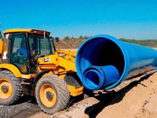 Las tuberías TOM® de PVC-O DN1000 mm se instalan en Kolubara, Serbia -Radljevo-Server Coal Mine- Las tuberías TOM® de PVC-O DN1000 mm se instalan en Kolubara, Serbia -Radljevo-Server Coal Mine-