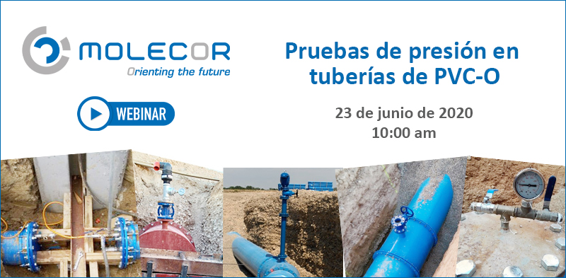 Webinar Molecor pruebas de presión